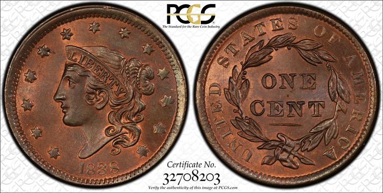 Cert 32708203 - Coin Image