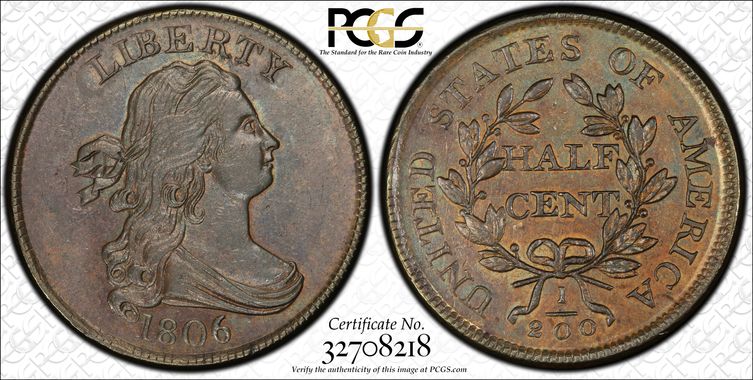 Cert 32708218 - Coin Image