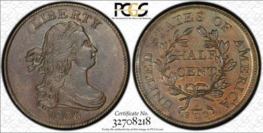 1806 1/2C C-2 MS64BN