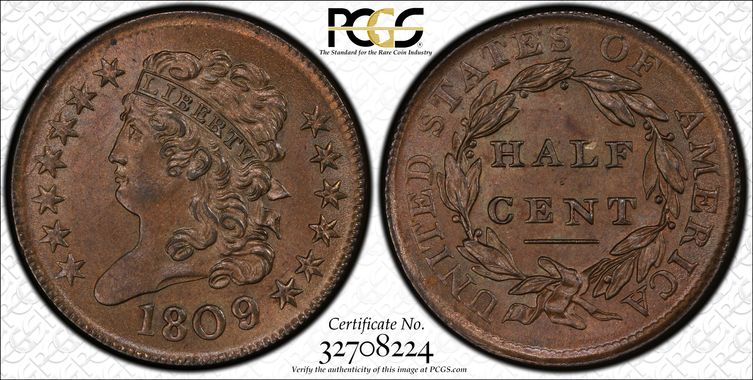 Cert 32708224 - Coin Image