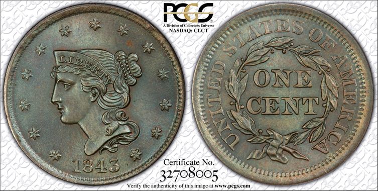 Cert 32708005 - Coin Image