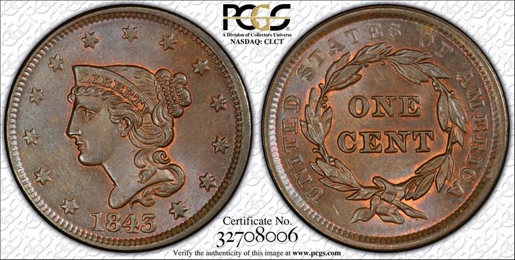 Cert 32708006 - Coin Image