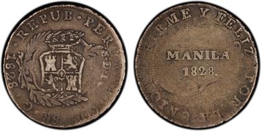 1828 8 R KM-26.1 C/S on Peru 8R F15