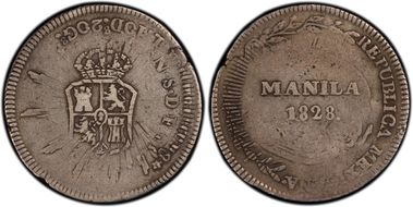 1828 8 R KM-21 C/S on Mex 8R VF20