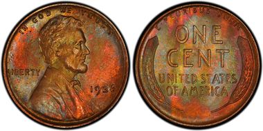 1936 1C MS64BN