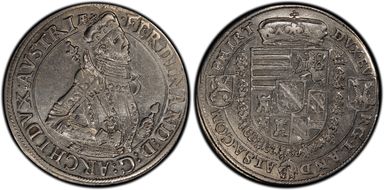 (1564-95) Thaler D-8089 Ensisheim AU50