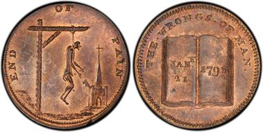 1793 Tk 1/4D DH-1106a Middlesex, End of Pain MS64RB