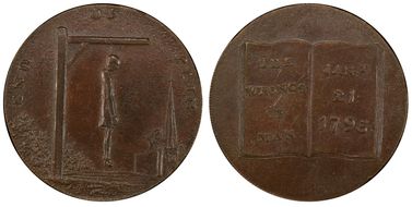 1793 Tk 1/2D DH-833a Middlesex, Spence's AU53BN