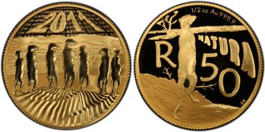 2011 50 Rand Natura - Meerkat PR69DCAM