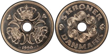 1990-L JPA 5 Kr MS68