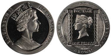 1990 Crown Penny Black KM-267 MS68