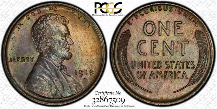 Cert 32867509 - Coin Image