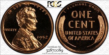1952 1C PR66CAM