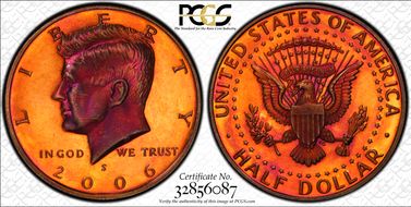 2006-S 50C Silver PR64DCAM