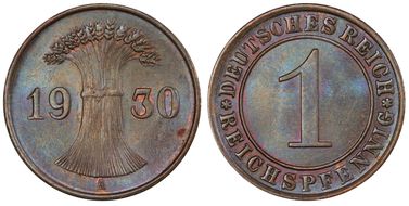 1930-A Rcpfg J-313 MS64BN