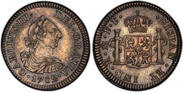 1782-Mo FF 1/2 R Calico-209 MS64