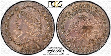 1814 10C STATESOF MS62