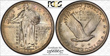 1925 25C MS67+ FH