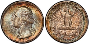 1952 25C MS67+