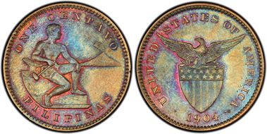 1904 1C MS65BN
