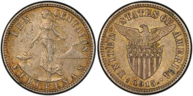 1915-S 10C XF45