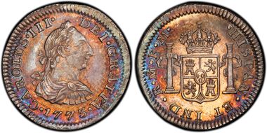 1773-Mo FM 1/2 R Calico-195 MS64