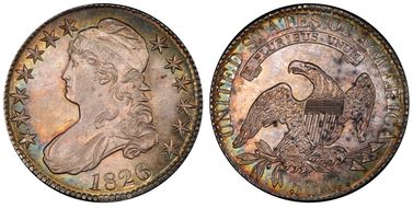 1826 50C O-101a MS63