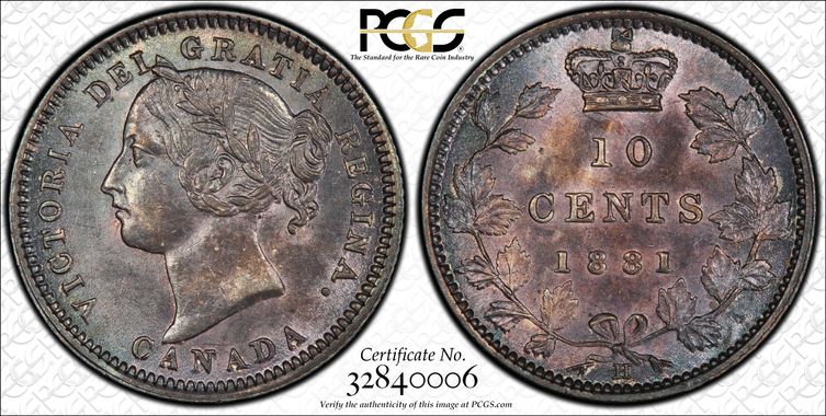 Cert 32840006 - Coin Image