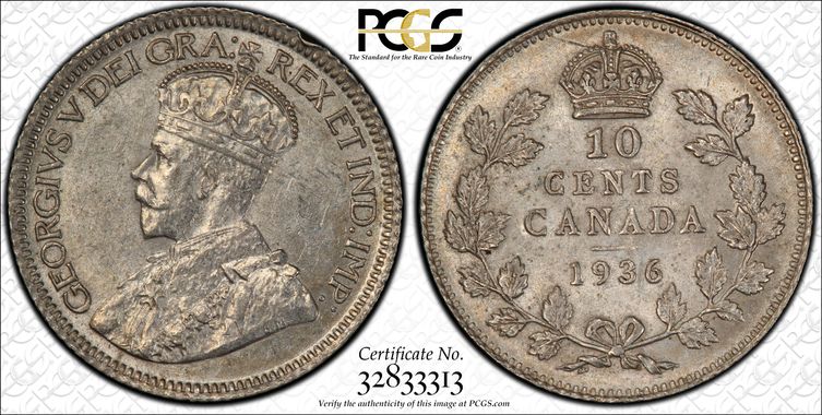 Cert 32833313 - Coin Image