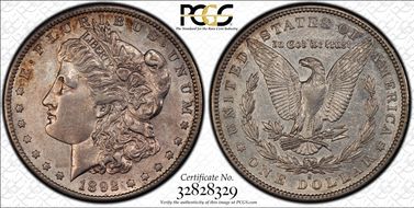 1892-S $1 AU53