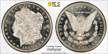 1882-CC $1 MS64DMPL