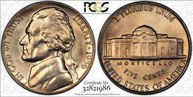 1956 5C QDR FS-801 MS65+ FS