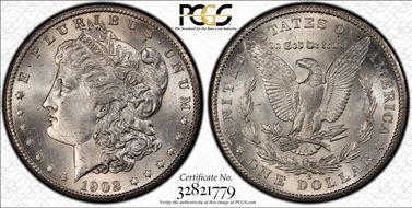 1902-S $1 MS65