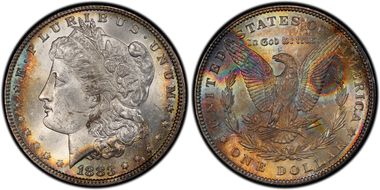 1883 $1 MS63