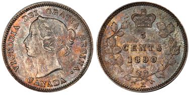 1890-H 5C MS63