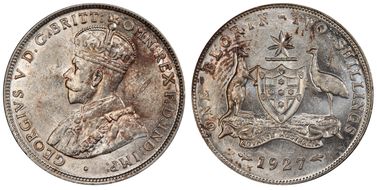 1927(m) Florin AU58