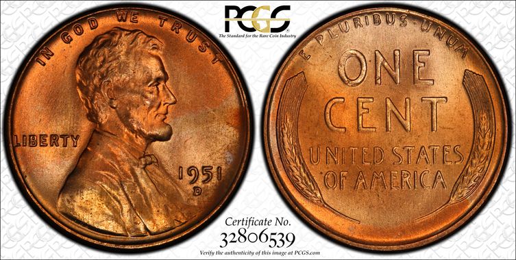 Cert 32806539 - Coin Image