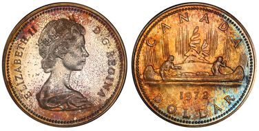 1972 S$1 Voyageur Ag SP65