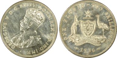 1936(m) Florin KM-27  Ag PR64+