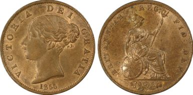 1855 1/2D S-3949 MS64RB