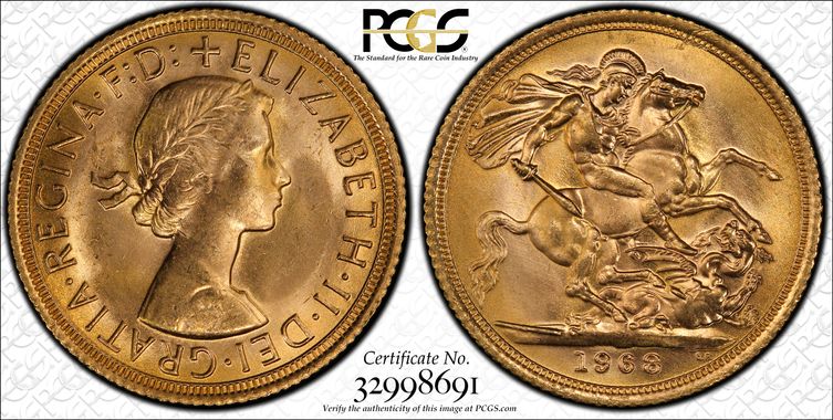 Cert 32998691 - Coin Image