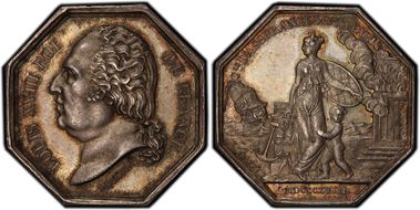 1818 Jeton Gailhouste-114 w/o mark MS62