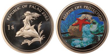 2003 $1 KM-256 Starfish PR69DCAM