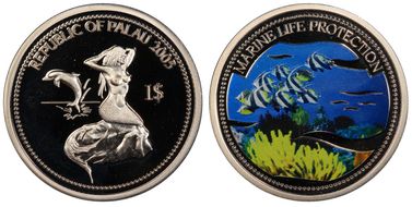 2005 $1 KM-139 Angel Fish PR69DCAM