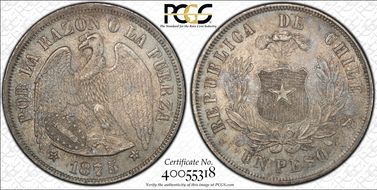1875-So Peso MS62
