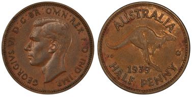 1939 1/2D Kangaroo Reverse XF40BN