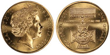 2000 $1 Victoria Cross MS66