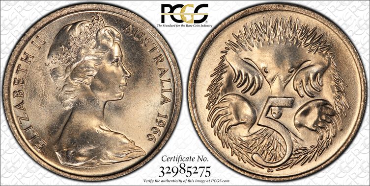 Cert 32985275 - Coin Image