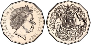 2004 50C Large Head MS68