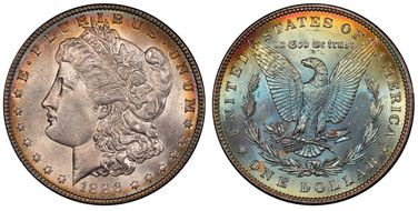 1886 $1 MS62